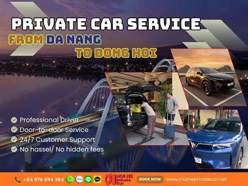 Private Car From Da Nang To Dong Hoi